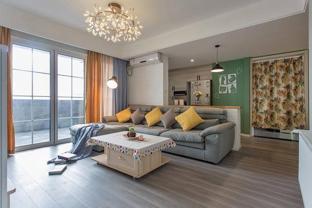 סלון בדירת מגורים